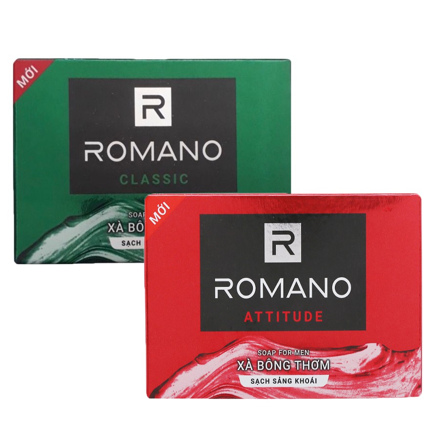 Xà bông Romano Xà phòng thơm Romano Classic 90g hương thơm đôc đáo nam tính