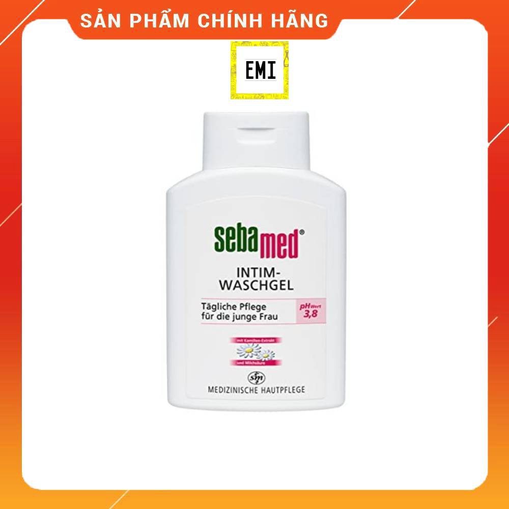 Dung dịch vệ sinh sebamed cao cấp ph 3.8 200ml - xách tay đức