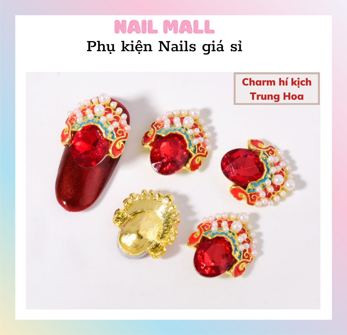 Charm Nail Hí Kịch Trung Hoa - Charm Nail Cao Cấp HZ0506