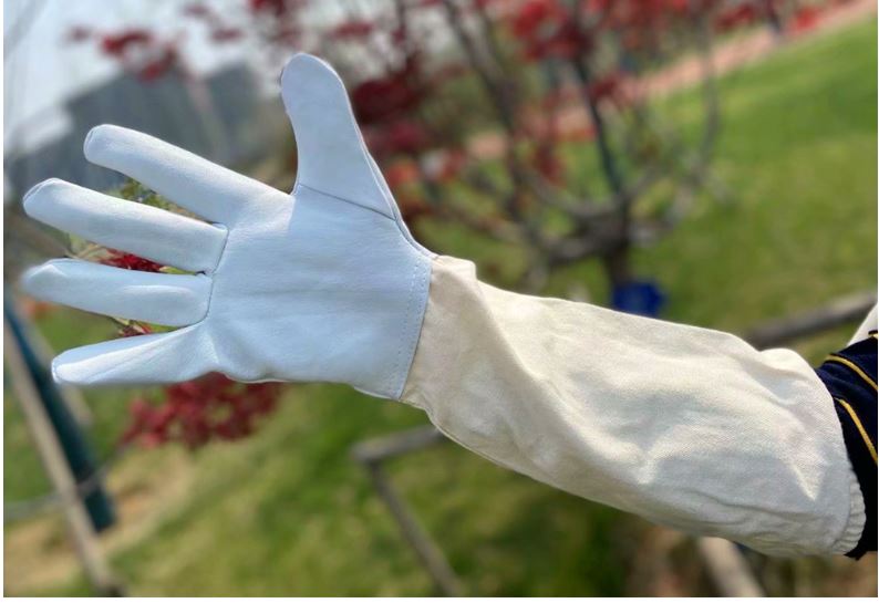 Găng tay thăm bắt Ong.Chống Ong đốt.