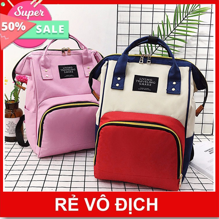 Balo Bỉm Sữa Living Travel Share Chất Lượng Nhật Bản