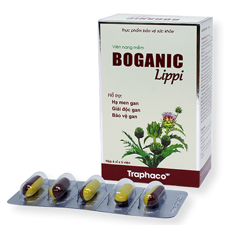 Boganic lippi giải độc gan hạ men gan