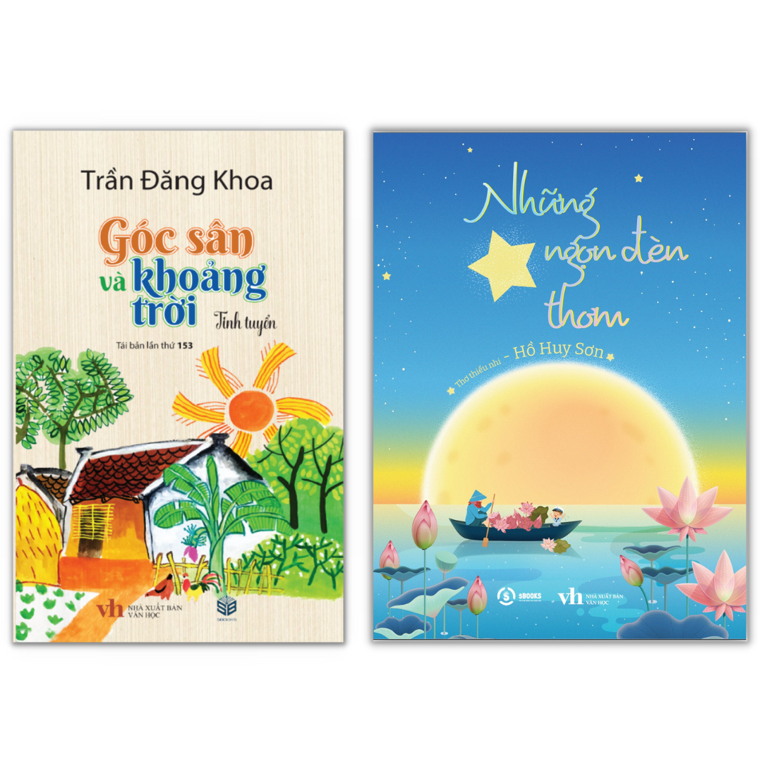 Thơ thiếu nhi: những ngọn đèn thơm + góc sân và khoảng trời
