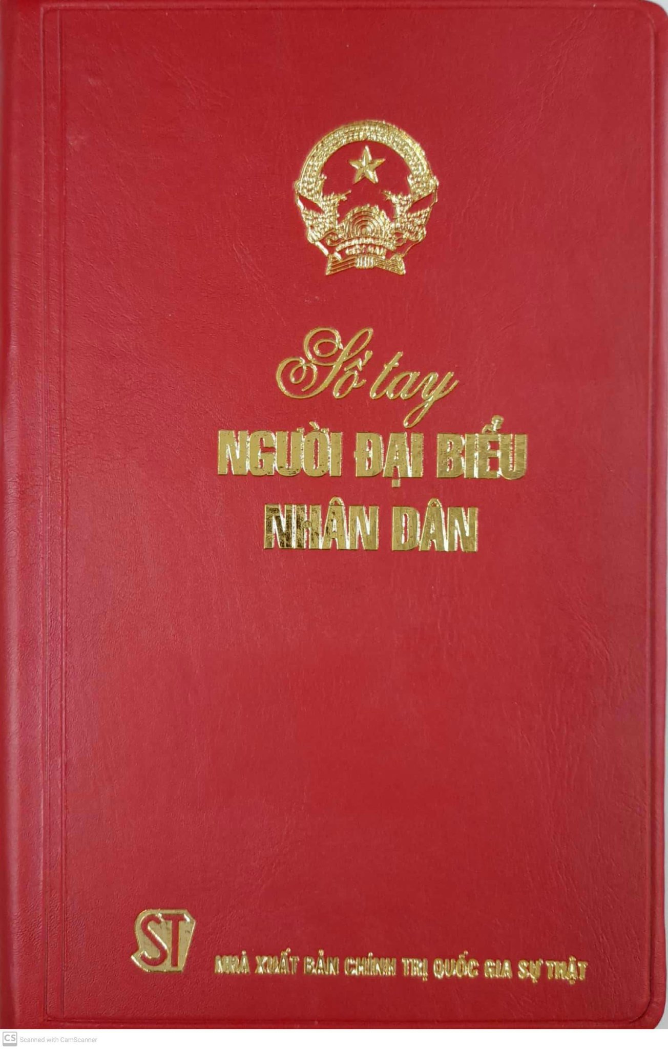 Sổ tay người đại biểu nhân dân