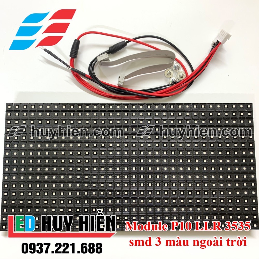 Module P10 3 Màu ngoài trời LLR ( Led P10 3 màu LLR) Đủ phụ kiện