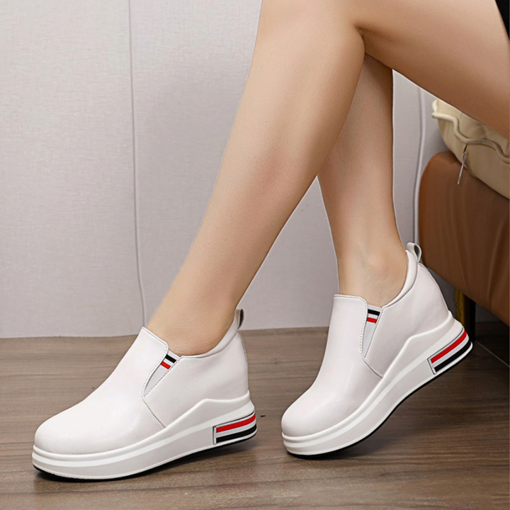 Giày lười đế cao 2 vạch 7cm l299-1068