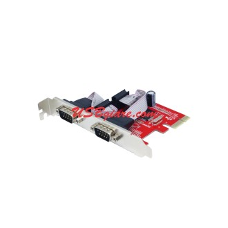 Card pci express sang rs232 db9 unitek y-7504