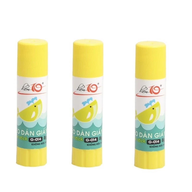 Combo 3 lọ keo khô Thiên Long điểm 10