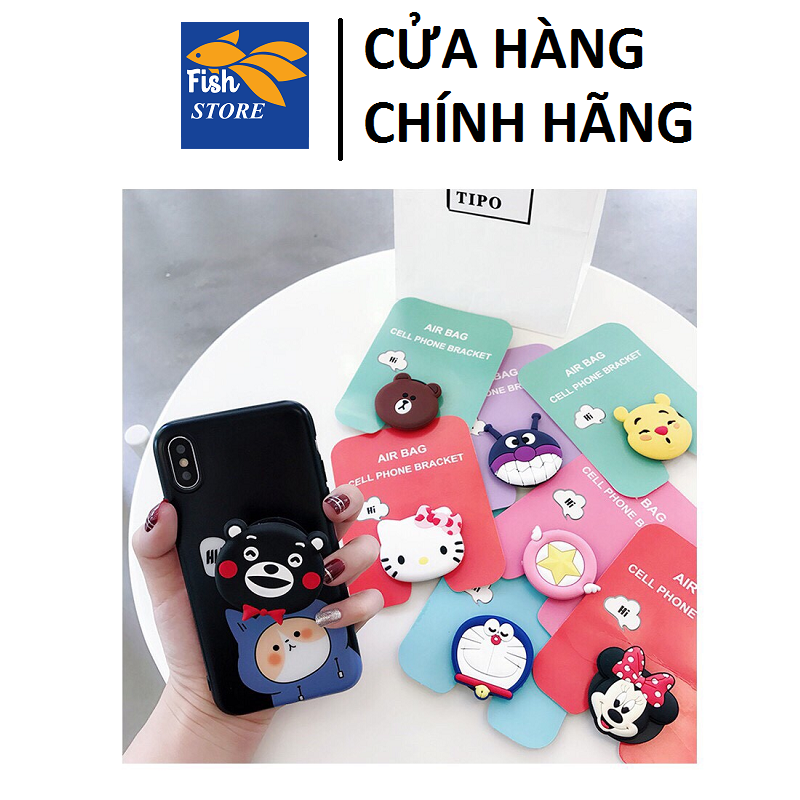 (Có Quà Tặng) Giá Đỡ Điện Thoại Cầm Tay - Iring - POP Nhiều Hình Mới Dễ Thương