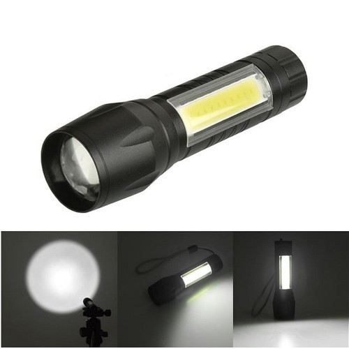 Đèn pin đèn pin mini 3 chế độ-đèn pin mini t1. 3 tốc độ sáng + dây sạc usb + hộp - đèn pin đèn pin