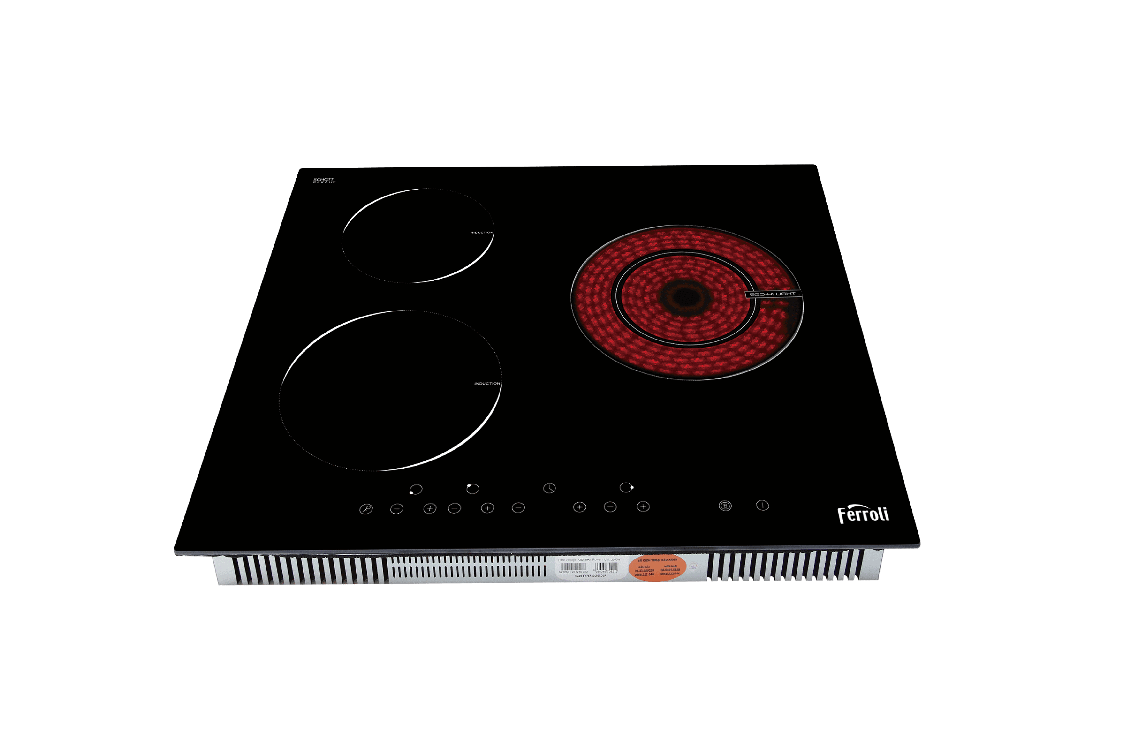 BẾP BA TỪ – HỒNG NGOẠI IC6600BN