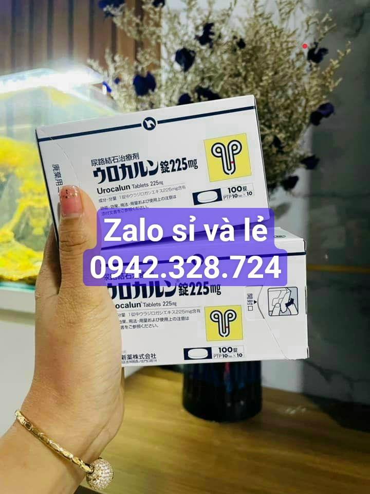 ] sỏi thận urocalun nhật bản 100 vien
