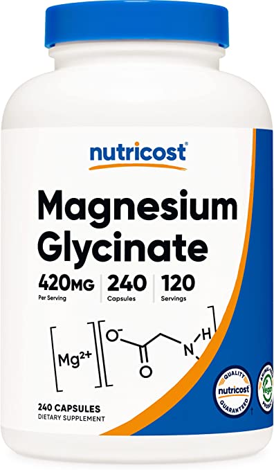 Nutricost Magnesium Glycinate 420mg