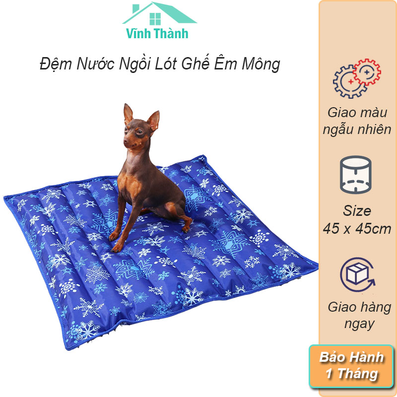 Đệm Nước - Nệm Nước Ngồi Mát Lót Mông Size 45cm x 45cm