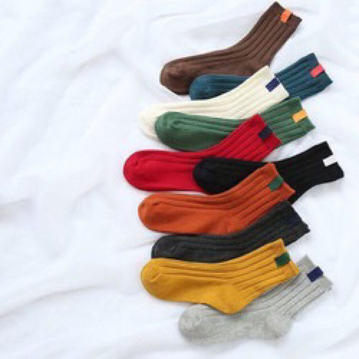 Tất nữ Vintage Hàn Quốc tất cao cổ, vớ Vintage