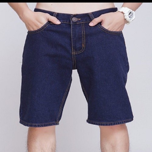 Quần short jean nam ống suôn sai 28 đến 38 tms1