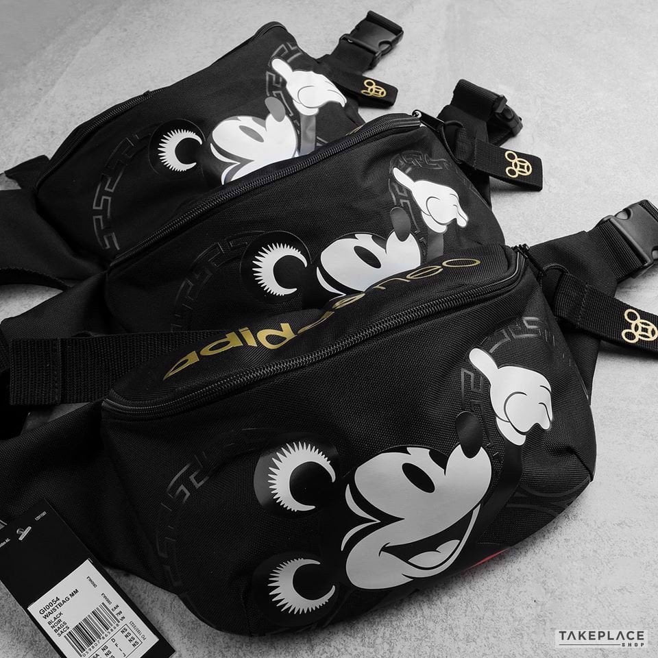 Túi Adidas bao tử Mickey
