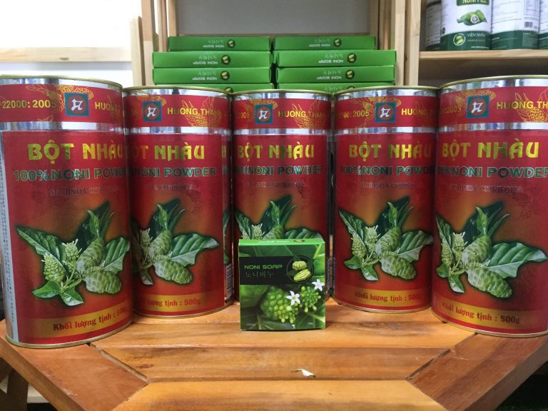 Combo 5 hộp bột nhàu nguyên chất hương thanh 500gram