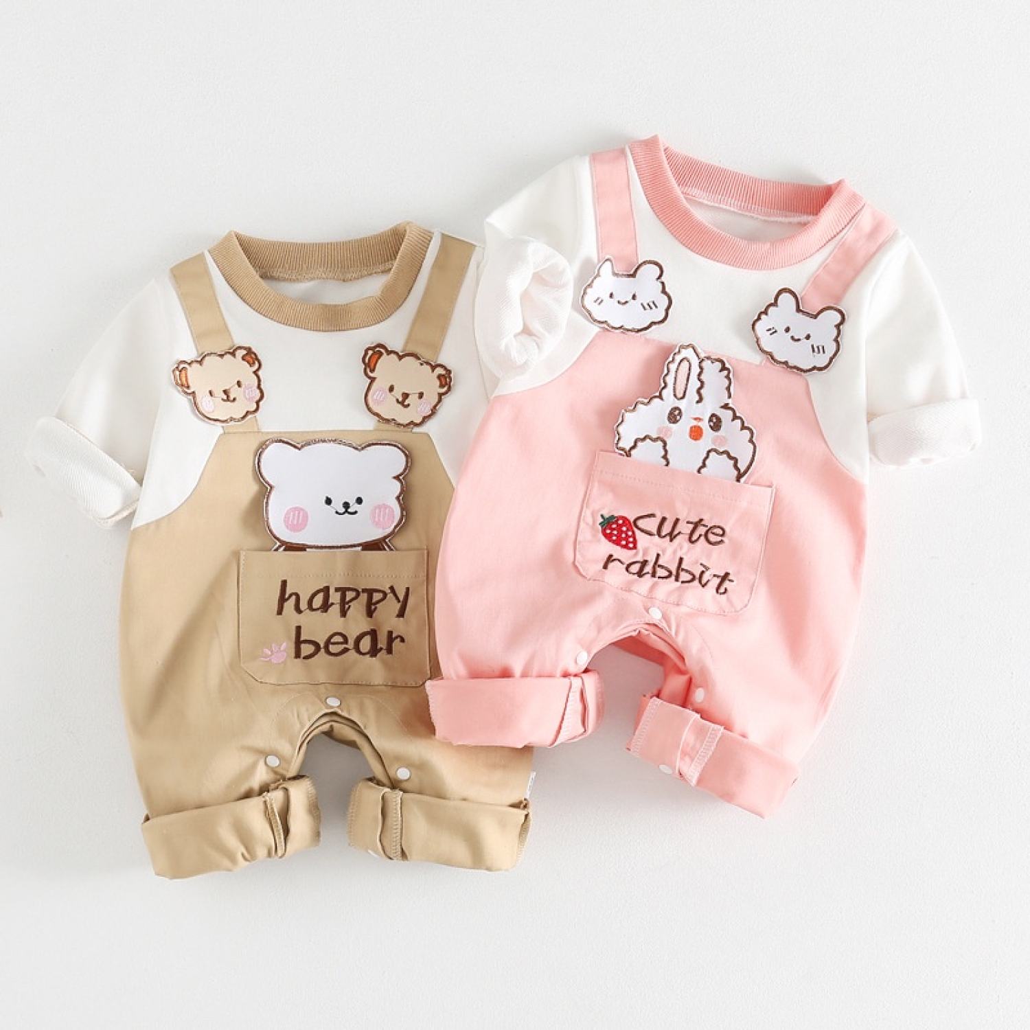 Body dài tay body suit bộ đồ liền thân áo liền quần quần áo trẻ em cho bé trai bé gái sơ sinh SLT11