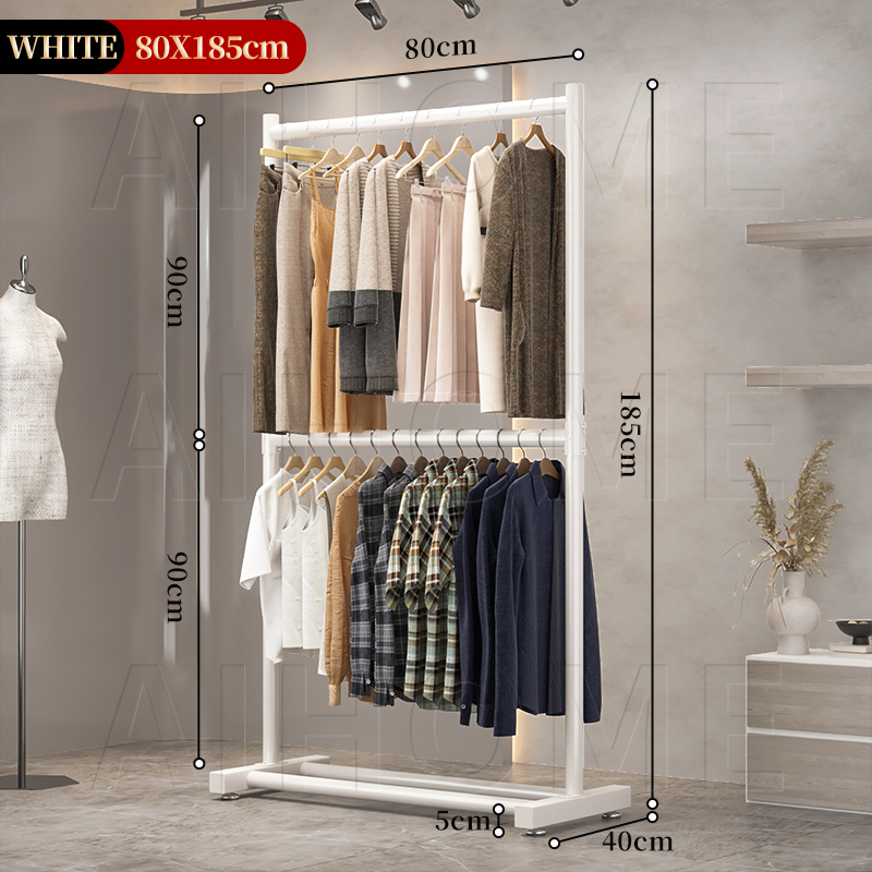 Phòng ngủ từ sàn đến trần nhiều lớp mạng con móc treo gia đình giá phơi màu đỏ tiết kiệm không gian và kệ lưu trữ đơn gi