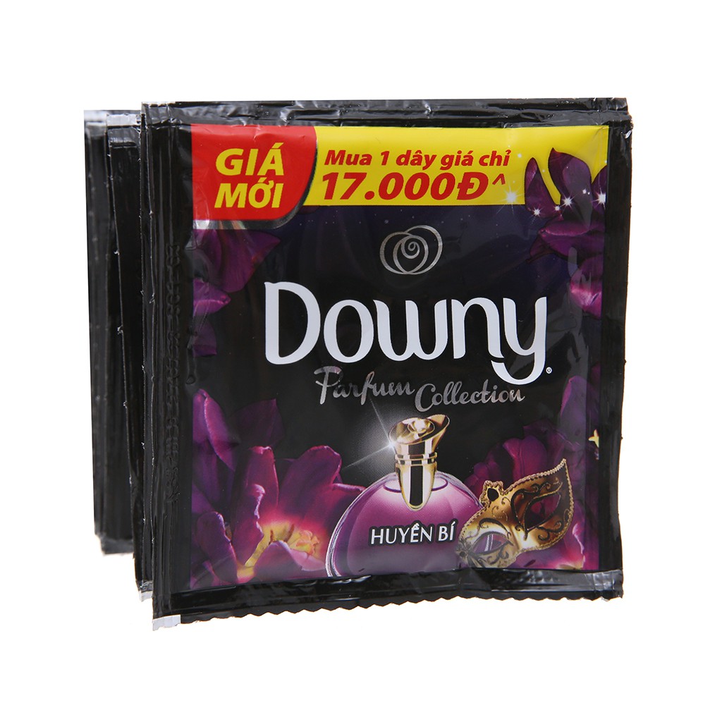 Combo 10 dây nước xả vải downy huyền bí - dây 10 gói