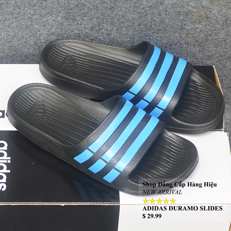 Adidas Duramo màu đen sọc xanh ngọc