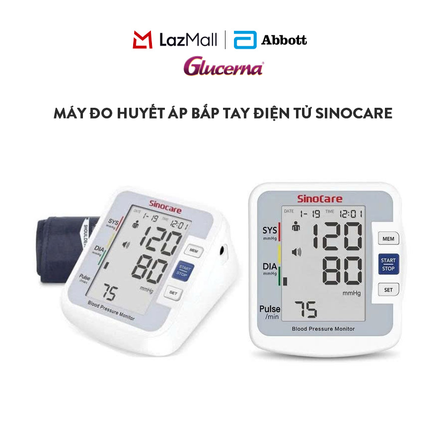 [QT KHÔNG BÁN] Máy đo huyết áp bắp tay điện tử Sinocare