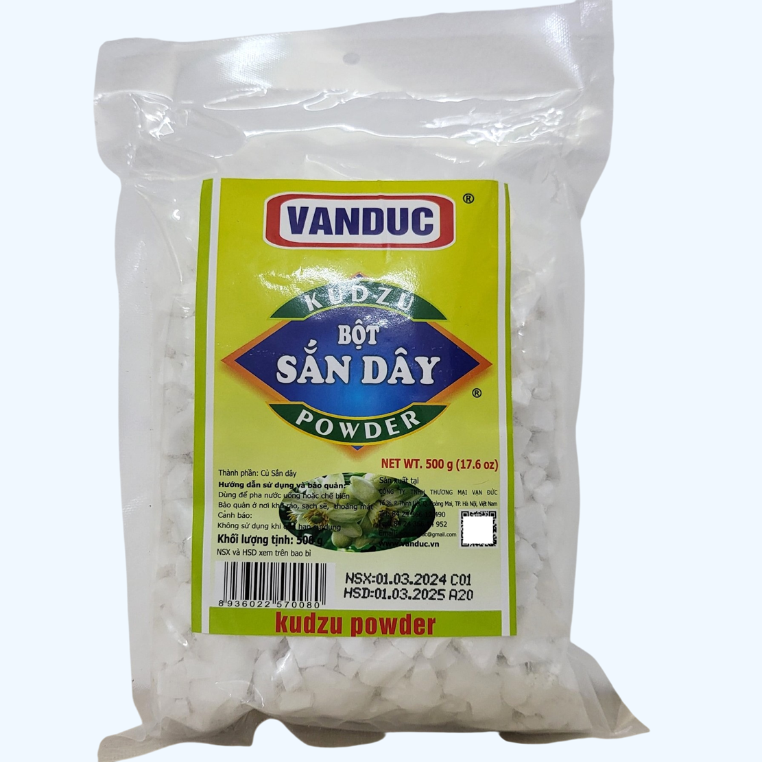 gói 500g -- BỘT SẮN DÂY VẠN ĐỨC Kudzu Powder