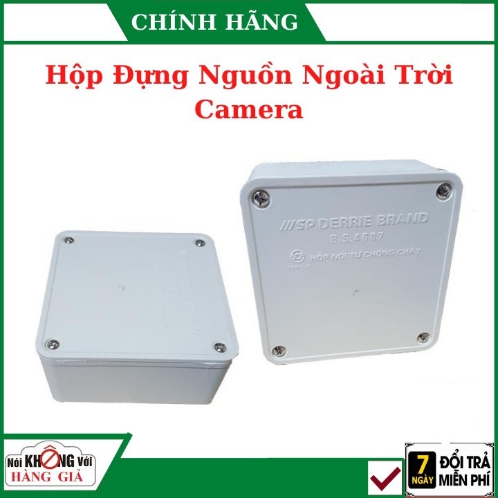 COMBO 5 Hộp Kỹ Thuật - Hộp Nối Âm Điện Cho Camera 11*11*5cm - Giá Rẻ