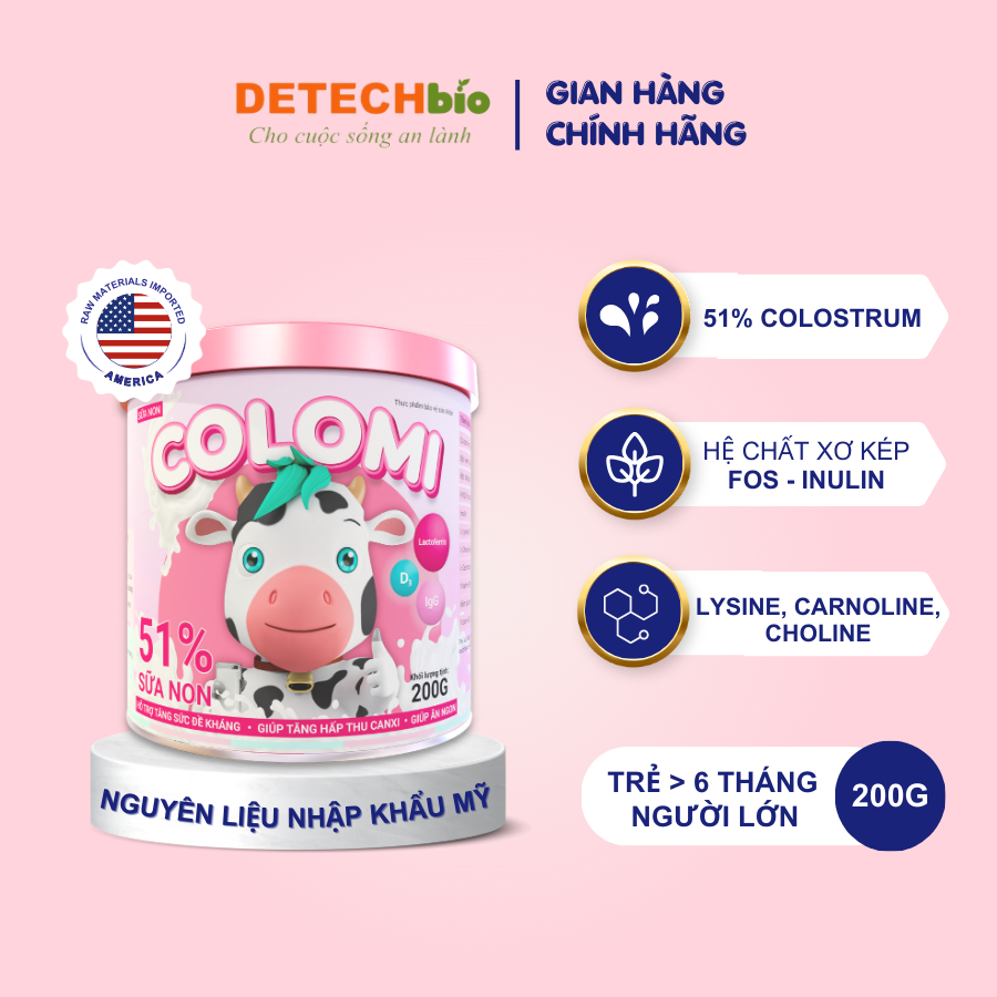 Sữa non COLOMI 200g dành cho trẻ em