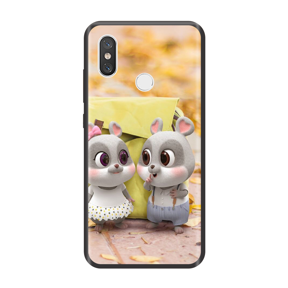 [HCM]Ốp lưng TPU viền dẻo cho điện thoại XIAOMI Mi 8 /Mi 8 Lite /Mi 8 Se /Mi Max /Redmi 4X / Redmi 5 /Redmi 5A / Redmi 6/ redmi 6A Chuột Xuân Vui Chơi