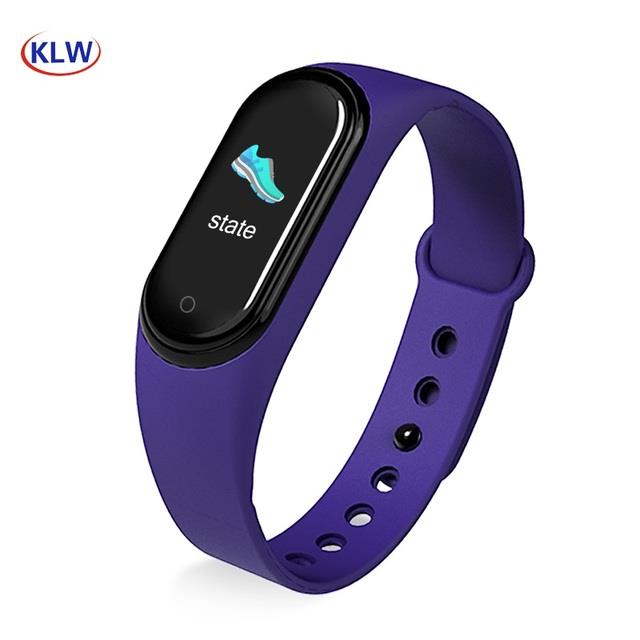 □✙■ M5Smart Band Color Screen Bracelet Waterproof Sport Pedometer Activity Tracker Blood Pressure Heart Rate Monitor Smart Wristband