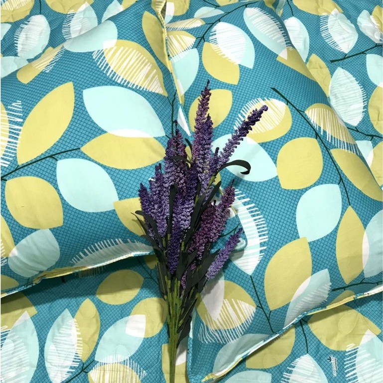 Drap giường ga giường cotton thắng lợi mẫu mới mát mềm mịn đẹp vượt thời gian - mẫu lá cây