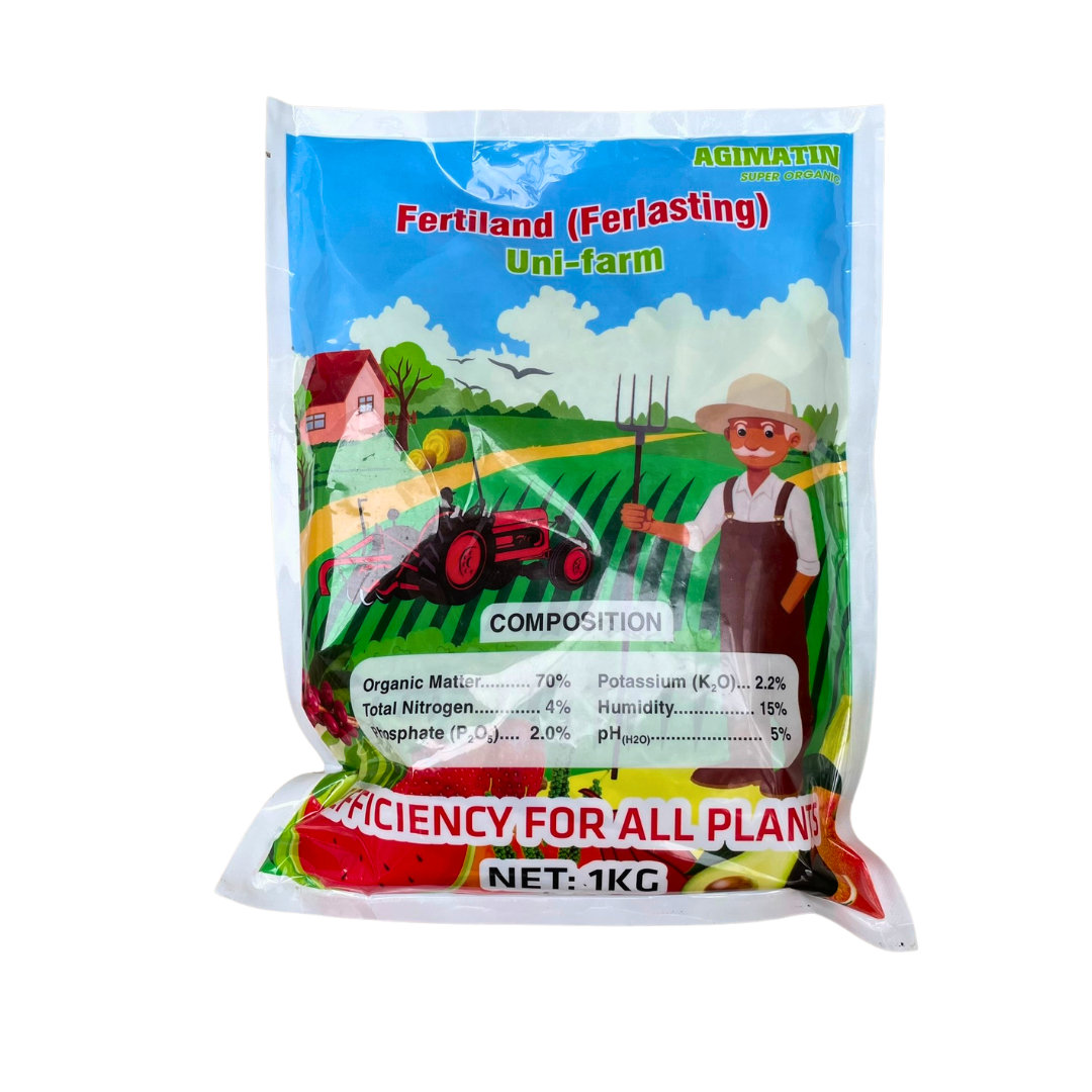 Phân Gà Hữu Cơ Agrimatin Super Organic (Gói 1KG)