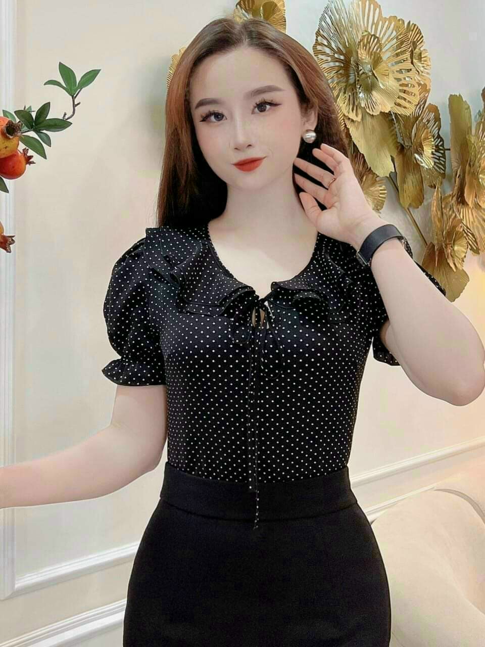 Áo kiểu duyên dáng m0071