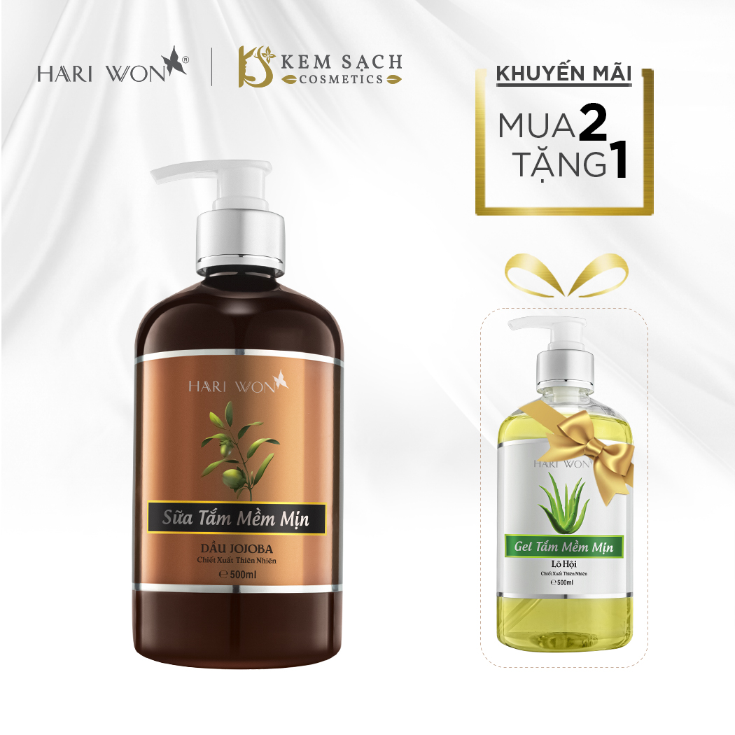 Sữa tắm mịn da jojoba