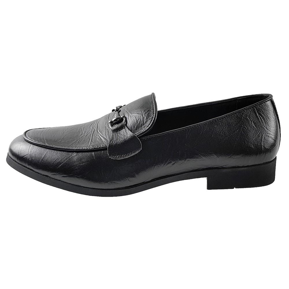Giày loafer nam giày lười nam da bò thật ensado hq6116
