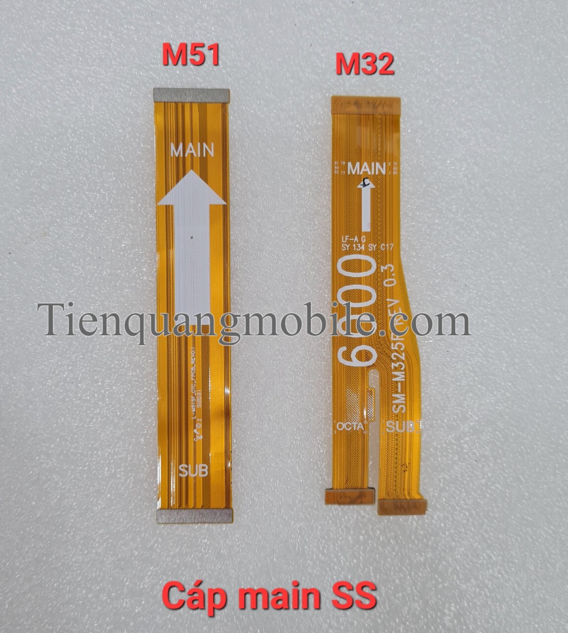 Cáp nối main sạc samsung m51, m32