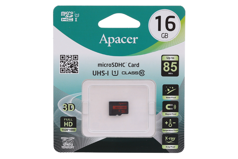 Thẻ nhớ Micro SD 16 GB Apacer Class 10