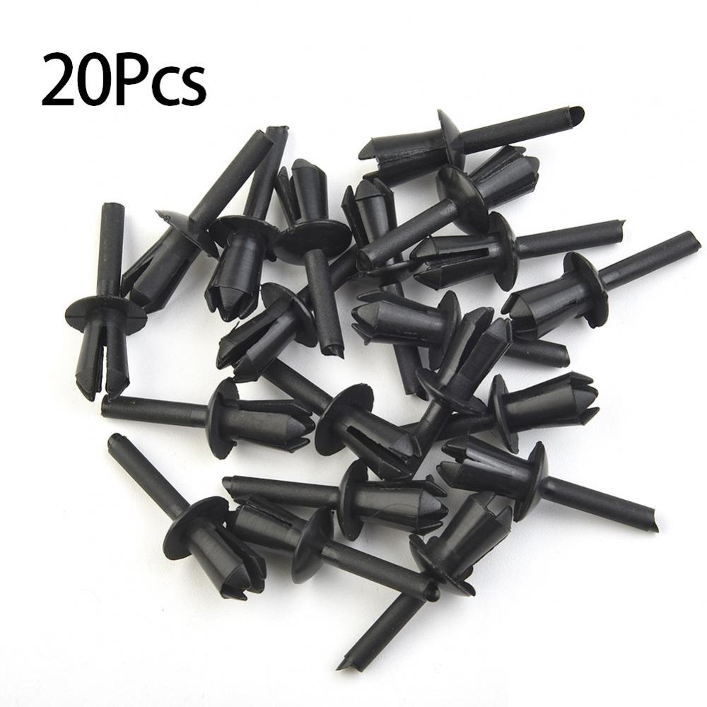Set 20 đinh tán nhựa lỗ 5mm cho xe hơi bmw e12 e28 e30 e34 e36 e39 e46 e60 20x - chốt vít nở cho ô tô