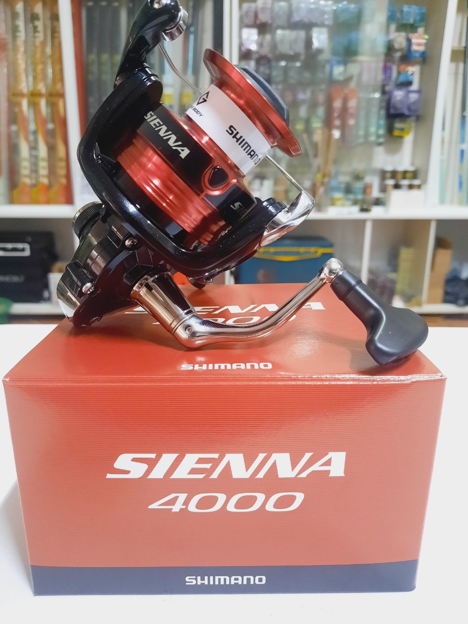 Máy câu đứng Sienna 4000 shimano full kim loại chính hãng