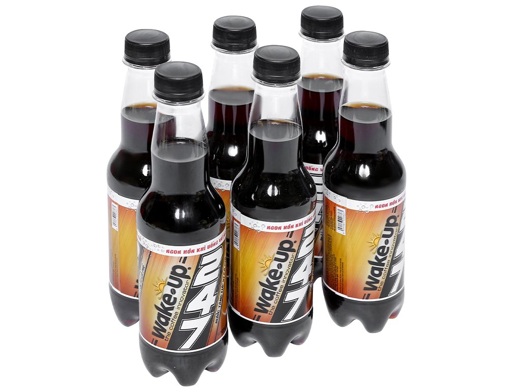 Lóc 6 Chai 247 Nước Tăng Lực Vị Cà Phê - 330ml