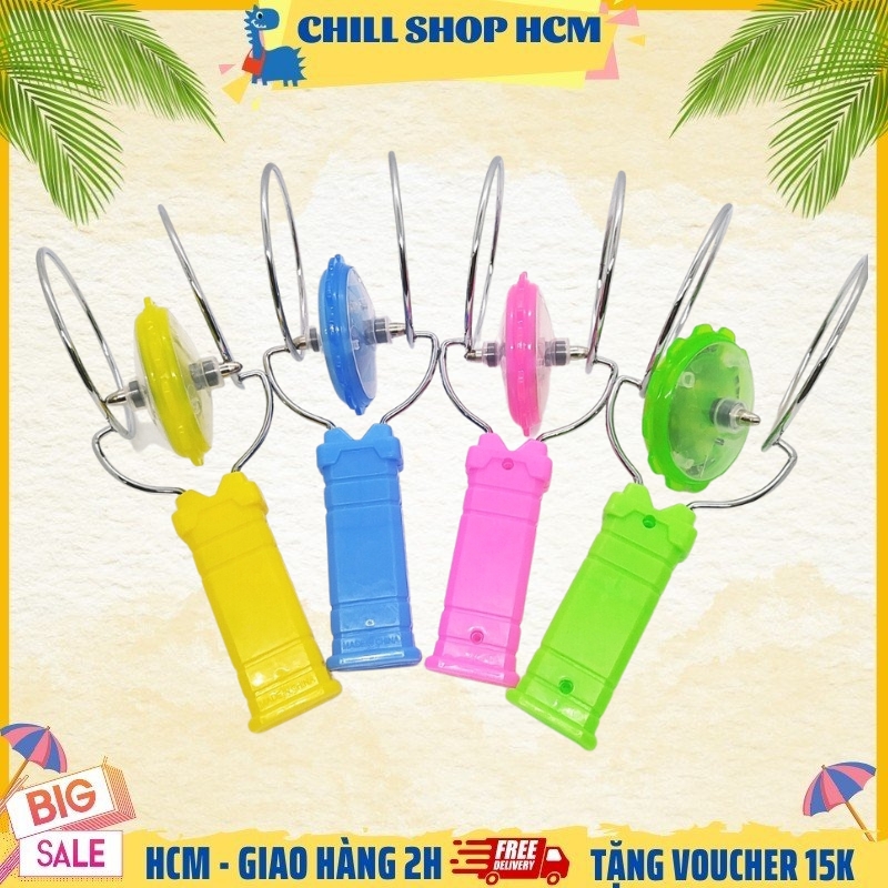 Đồ chơi Con quay ma thuật con quay hồi chuyển phát sáng nhiều màu cực đẹp