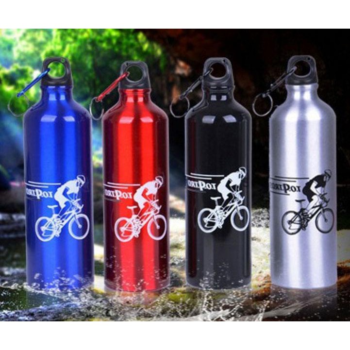 Bình nước xe đạp nhôm Sport Pot thiết kế năng động, tiện dụng