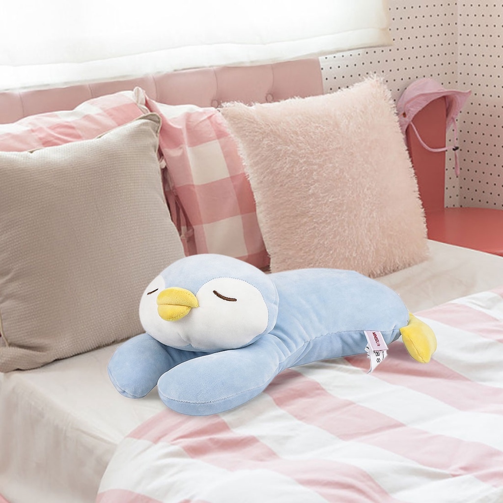Thú nhồi bông mềm mại hình chim cánh cụt Penguin Penguin Miniso