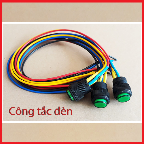 Công tắc áp thấp nhấn nút có đèn báo  dùng trong máy lọc nước RO