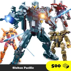 Đồ chơi Lego  Robot Mech Pacific Rim huyền thoại bảo vệ Trái Đất - Sluban Toys Jaeger Robot