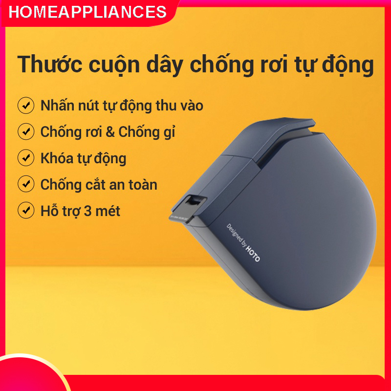 Thước Dây Hoto Có Khóa Tự Động Chống Rơi Và Rỉ Sét An Toàn