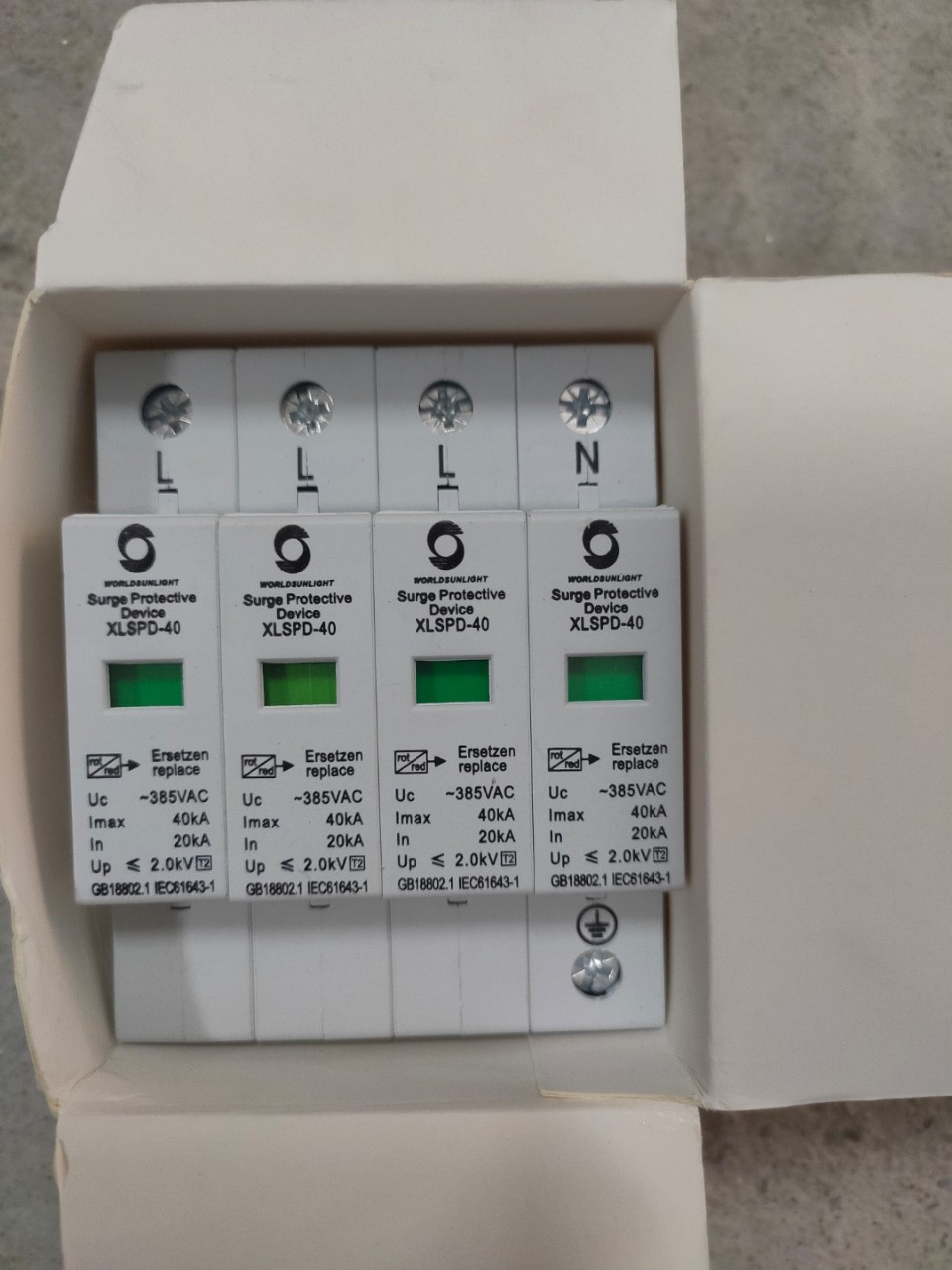 Chống sét lan truyền Sunlight 3Pha-40Ka