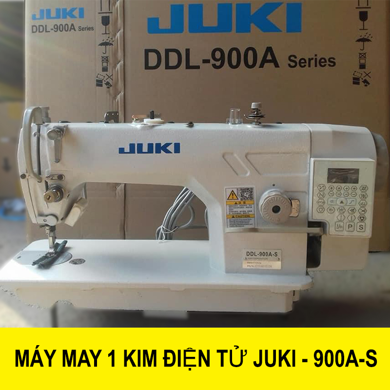 Máy may công nghiệp Juki 900a-s 1 kim điện tử lại mũi cắt chỉ tự động lắp đặt tận nơi